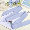 Long Thin Chiffon Silk-like Chain Belts for Women Girls AJEW-WH20001-48B-4