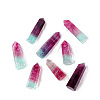 Point Tower Natural Fluorite Healing Stone Wands PW-WG85026-01-4