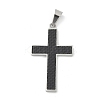 304 Stainless Steel Pendants STAS-K151-07P-01-1