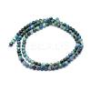 Natural Chrysocolla Beads Strands G-E411-24-4mm-2