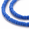Handmade Polymer Clay Bead Strands CLAY-T002-4mm-67-3