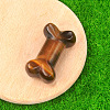 Natural Tiger Eye Carved Healing Bone Figurines PW-WG39010-16-1