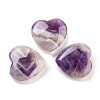 Heart Natural Amethyst Palm Stones G-C134-06A-26-1