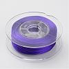 Japanese Eco-Friendly Dyed Flat Elastic Crystal String EW-F005-0.6mm-01-3