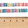 Dyed Natural White Jade Beads Strands GG-CBA47A4-C01-2X6MM-5