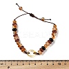Glass Brainded Bead Bracelets LS-BJEW-L701-01-5