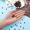 100Pcs Natural Coconut Bead Strands COCO-TA0001-01B-6