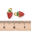 304 Stainless Steel Enamel Pendants STAS-B085-42G-01-3