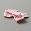 Cute Bowknot Cloth Alligator Hair Clip OHAR-WH0023-11C-2