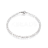 Tarnish Resistant 304 Stainless Steel Figaro Chain Bracelets BJEW-E369-07P-1