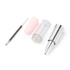Lipstick Shape Empty Tube Black Ink Ballpoint Pens LS-DIY-H123-A01-4