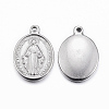 Non-Tarnish 304 Stainless Steel Pendants STAS-G179-21P-2