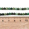 Natural Fuchsite Beads Strands G-B190-B02-4mm-5