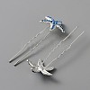 Wedding Bridal Hair Forks OHAR-WH0021-13A-S-2