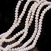 Electroplate Glass Beads Strands EGLA-A034-J2mm-T06-1