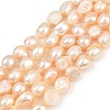Natural Cultured Freshwater Pearl Beads Strands PEAR-P064-20K-01C-2