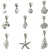 Marine Organism Theme Tibetan Style Alloy Pendant PALLOY-FS00004-2