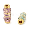 Alloy Enamel Beads ENAM-M008-08G-2