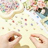 500Pcs ABS Plastic Bead Caps OACR-CJ0002-70-4
