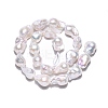 Natural Baroque Pearl Keshi Pearl Beads Strands PEAR-S019-02C-03-3