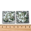 Opaque Acrylic Pendants BACR-D002-09C-3