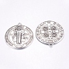 Tibetan Style Alloy Big Pendants TIBEP-A17171-AS-FF-2