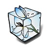 Ice Block & Tulip Enamel Pins JEWB-Z052-01EB-03-1
