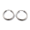 201 Stainless Steel Hoop Earrings LS-EJEW-P304-15B-P-4
