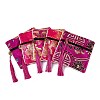 Chinese Brocade Tassel Zipper Jewelry Bag Gift Pouch ABAG-WH0005-46N-1