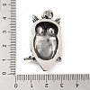 Retro 304 Stainless Steel Pendants STAS-I205-08AS-3