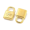 PVD Vacuum Plating 304 Stainless Steel Charms STAS-L278-020G-2