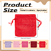 10Pcs 5 Colors Polyester Imitation Burlap Packing Pouches Drawstring Bags ABAG-LP0001-67B-2