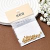 SHEGRACE Brass Crimp Beads XGR0054G-85G-6