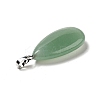 Natural Green Aventurine Pendants G-P474-01P-13-3