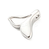 304 Stainless Steel Pendant Cabochon Settings for Enamel STAS-I202-18P-2