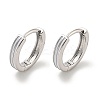 Brass Hoop Earrings EJEW-L211-14P-1