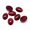 K9 Glass Cabochons Oval Flat Back Cabochons GGLA-L002B-M-3