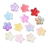 Transparent Spray Paint Glass Beads GLAA-Z011-07-1
