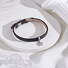 1Pc PU Leather Cord Bracelets BJEW-LP0003-54-3