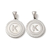 304 Stainless Steel Pendants STAS-I204-K-P-1