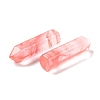Watermelon Stone Glass Pointed Pendants G-D460-01R-3