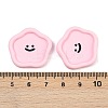Smiling Face Resin Cabochons CRES-S372-01D-3
