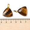 Natural Tiger Eye Pendants G-L614-D04-G02-3