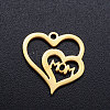 201 Stainless Steel Charms STAS-T046-JN252-2-1