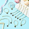 26Pcs Acrylic & Alloy Enamel Pendant Decoration HJEW-CJ00053-6