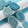 Natural Druzy Quartz Crystal Beads Strands G-F582-A12-7