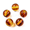 Resin Imitation Amber Beads RESI-N034-01-H01-2