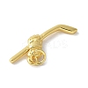 Brass Pendants KK-S518-11G-2