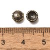 Rack Plating Bead Caps KK-M313-01AB-3