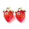 Transparent Acrylic Pendants X-MACR-K335-04C-01-1